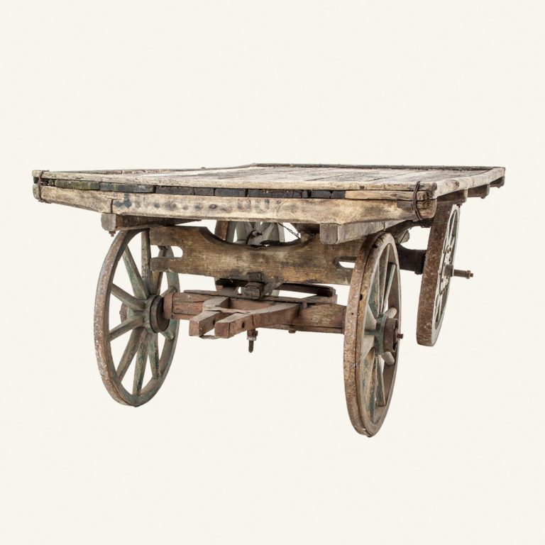 Antique Wooden Hand Cart Vintage Matters