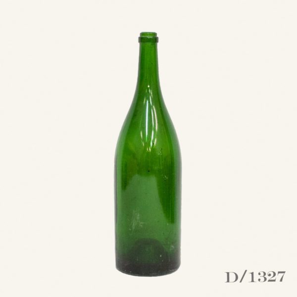 Oversized Vintage Green Glass Bottle Vintage Matters