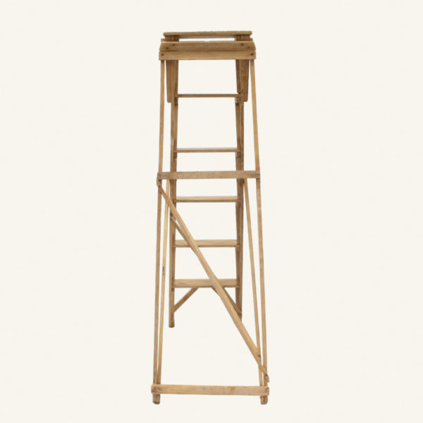 Large Vintage Wooden Ladder