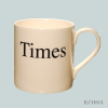 Times font mug typography
