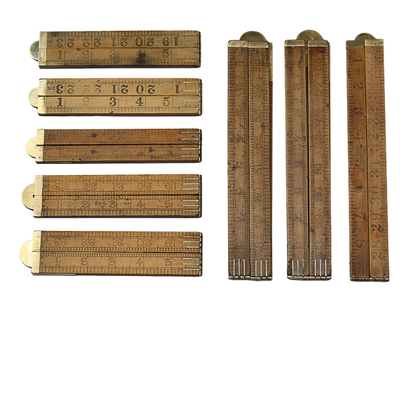 vintage_wooden_rule_ruler_folding_