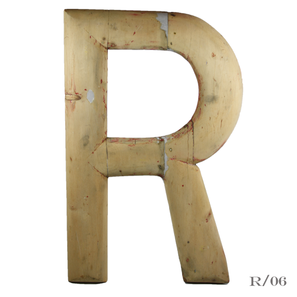 large_vintage_letter_R_wooden_large_