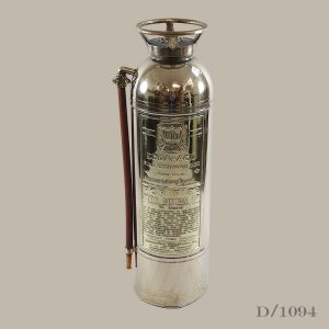 Vintage American Fire Extinguisher Brass
