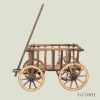 vintage antique wooden hand cart
