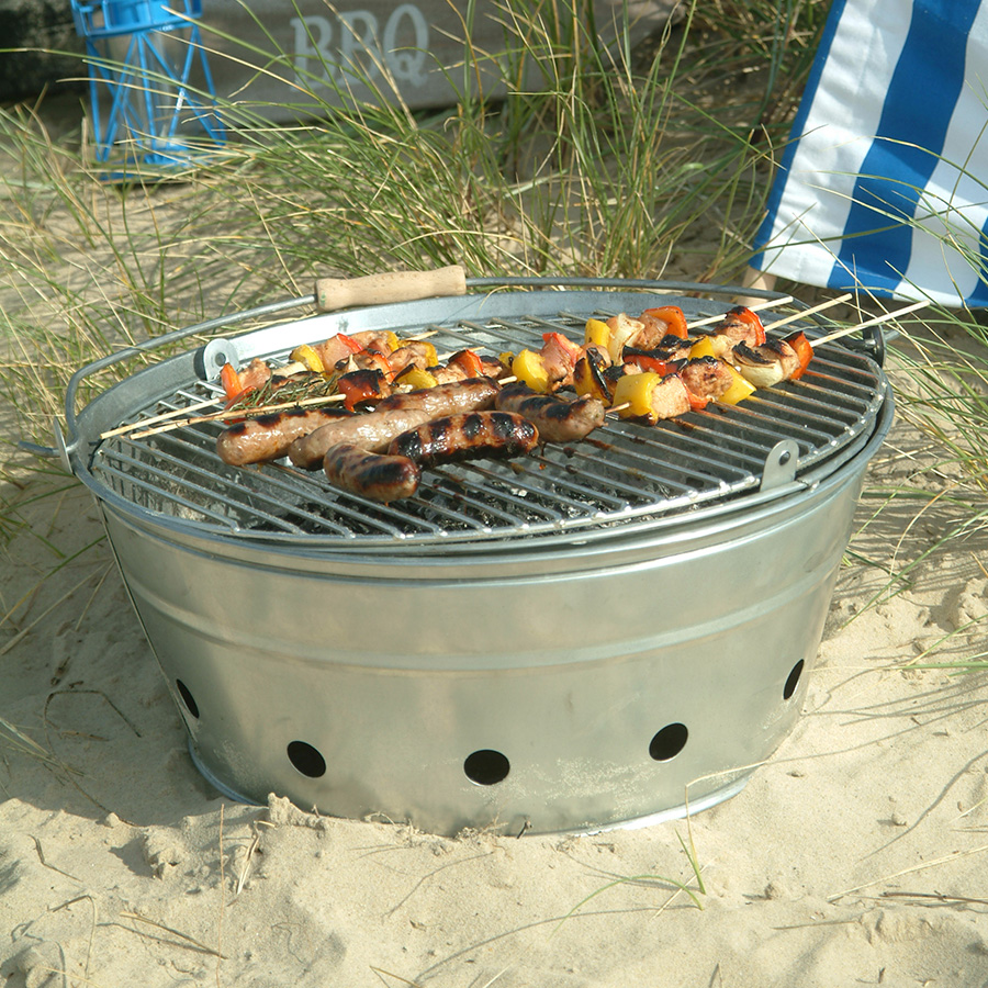 Large Round Barbeque
