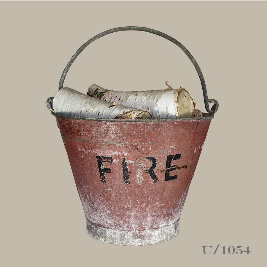 vintage fire bucket