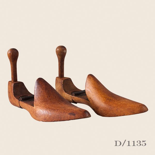 Pair of Vintage Ladies Wooden Shoe Lasts
