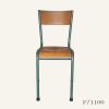 Vintage French Stacking School Chairs