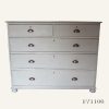 Vintage Grey Painted Chest of Drawers