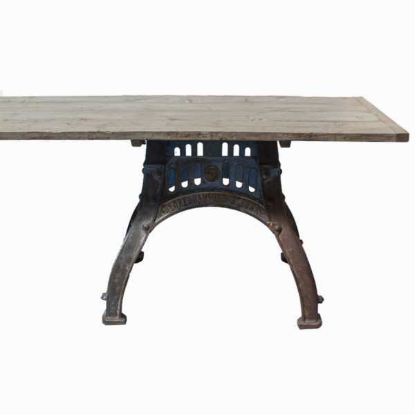 3.4 Metre Vintage Industrial Table