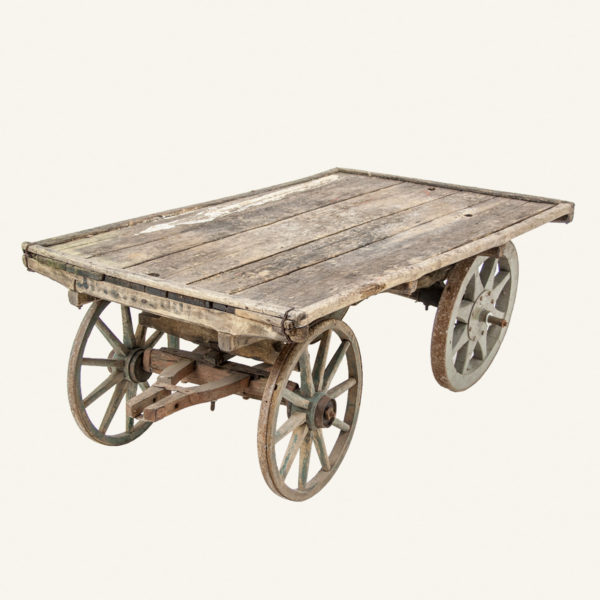 Antique Wooden Hand Cart