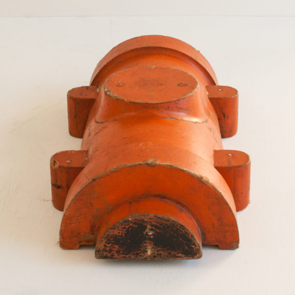 Vintage Industrial Wooden Foundry Moulds