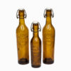 Set 3 Vintage French Beer Bottles