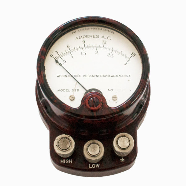 Vintage Bakelite A.C. Voiltmeter