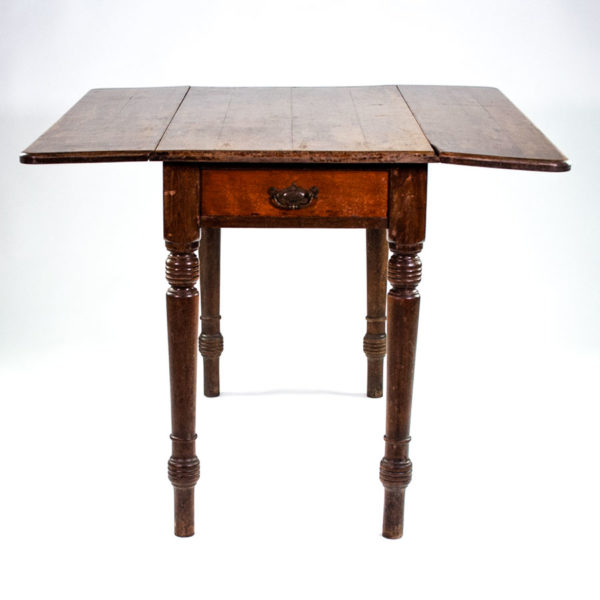 Vintage Oak Folding Dining Table