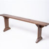 Vintage French Pine Bench