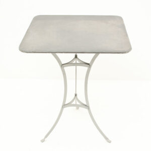 Square Zinc Topped Table